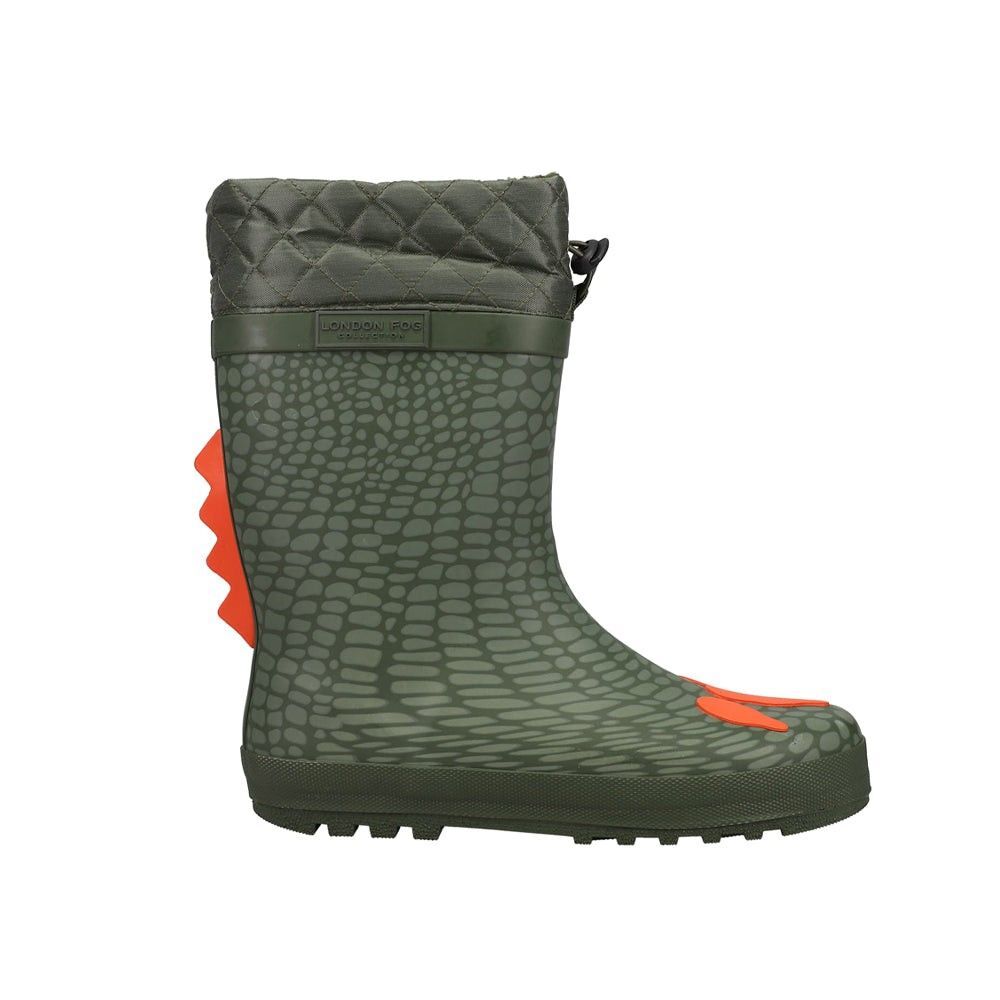 London Fog Kid's Toby Graphic Snow Boots - 4M